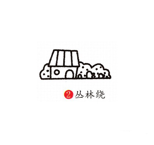 彩虹风景怎么画