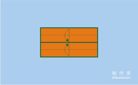 利用折纸折字母“L”的折纸方法图解教程3