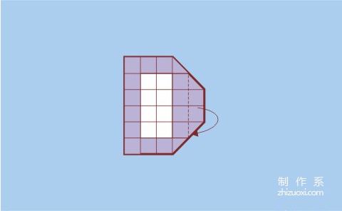 26个英文字母中的“D”折纸方法图解教程12