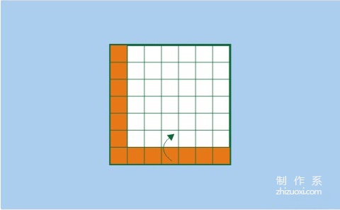 利用折纸折字母“L”的折纸方法图解教程10