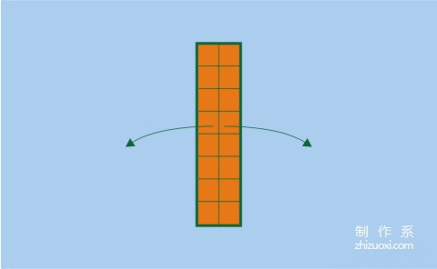 利用折纸折字母“L”的折纸方法图解教程7