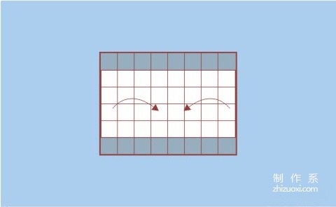 教你折字母I的手工折纸方法图解教程9