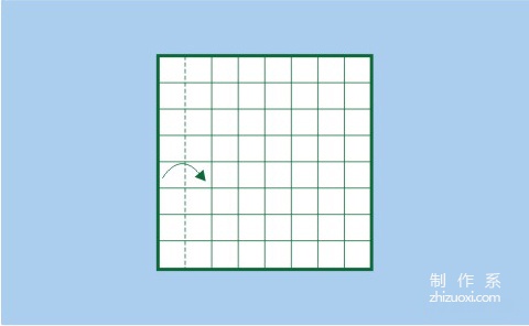 利用折纸折字母“L”的折纸方法图解教程8